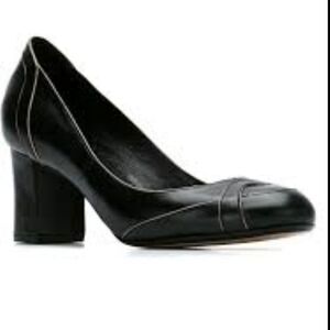 NICKELS WOMEN"S ROUND TOE PUMP  SHOES